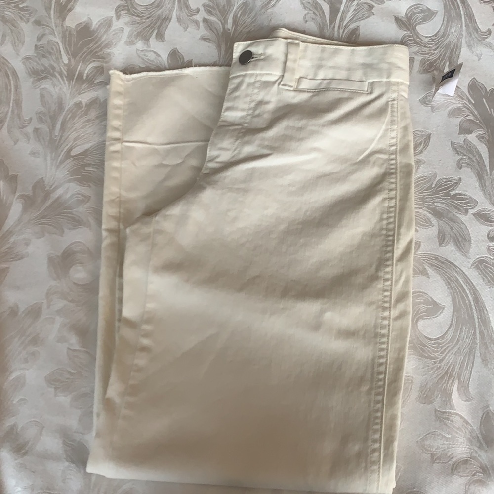 NWT Gap ankle pants, wide leg, high rise, stretch